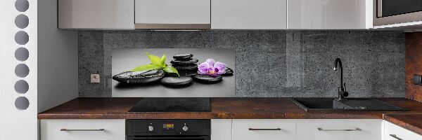 Dekorační panel sklo Kameny zen