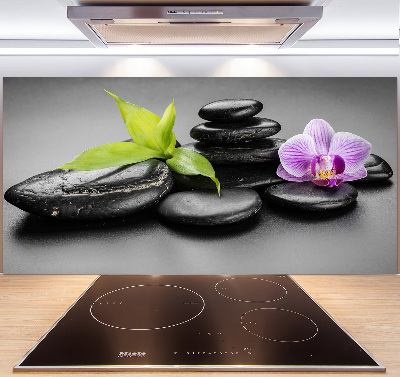Dekorační panel sklo Kameny zen