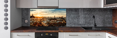 Panel do kuchyně Východ slunce Lvov