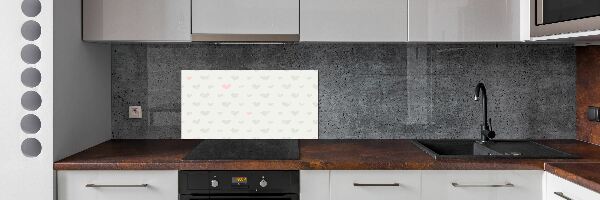Panel do kuchyně Srdce pozadí