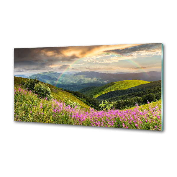 Panel do kuchyně Horská krajina