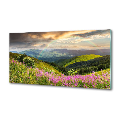 Panel do kuchyně Horská krajina