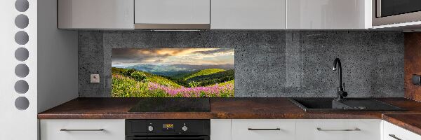 Panel do kuchyně Horská krajina