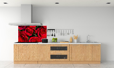 Panel do kuchyně Červené růže