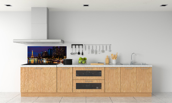 Dekorační panel sklo Noční Paříž