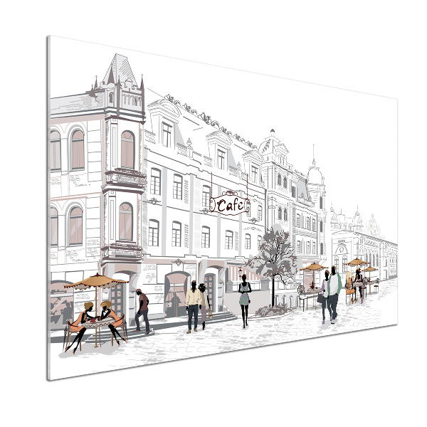 Dekorační panel sklo Staré město