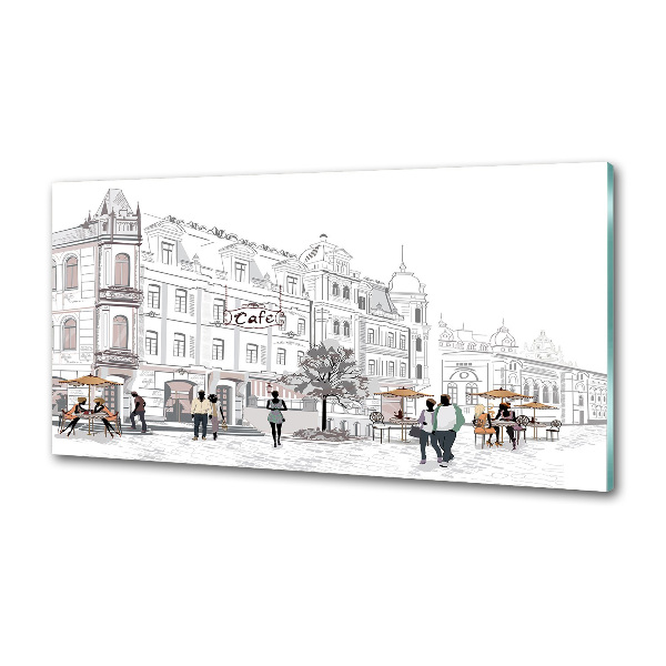 Dekorační panel sklo Staré město