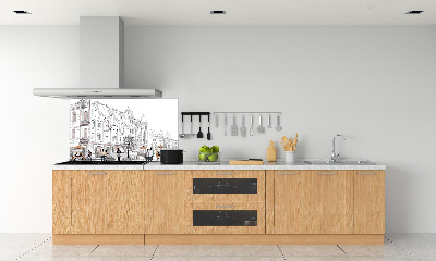 Dekorační panel sklo Staré město