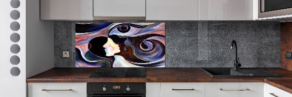Dekorační panel sklo Abstrakce