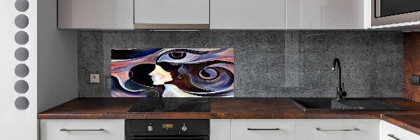 Dekorační panel sklo Abstrakce