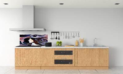 Dekorační panel sklo Abstrakce