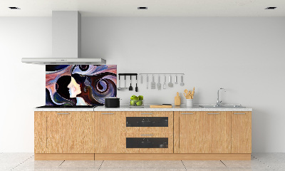 Dekorační panel sklo Abstrakce