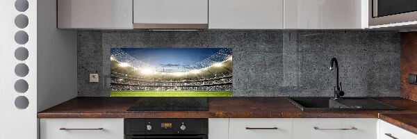 Skleněný panel do kuchyně Stadion