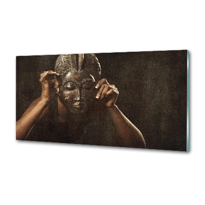 Panel do kuchyně Africká maska