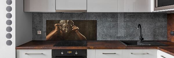 Panel do kuchyně Africká maska