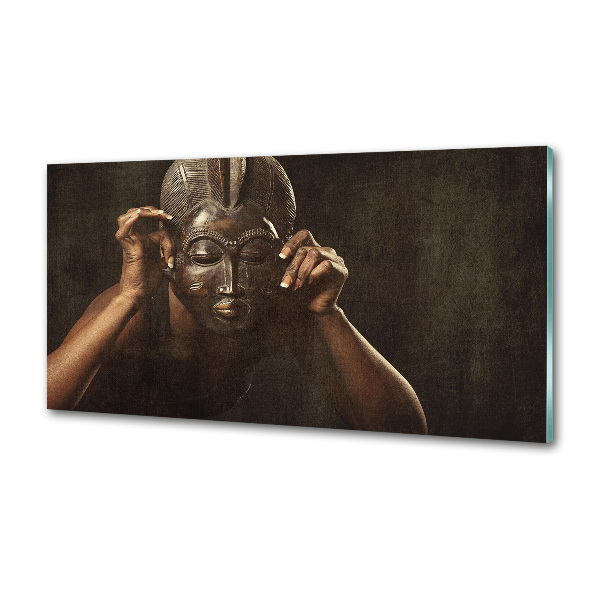 Panel do kuchyně Africká maska
