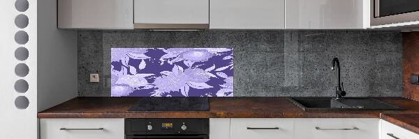 Panel do kuchyně Květinový vzor