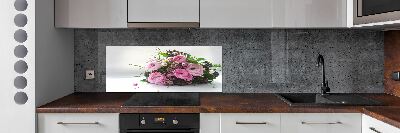 Dekorační panel sklo Kytice růží