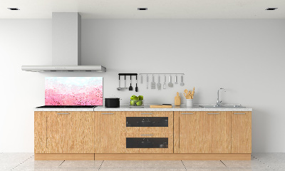 Dekorační panel sklo Květy višně
