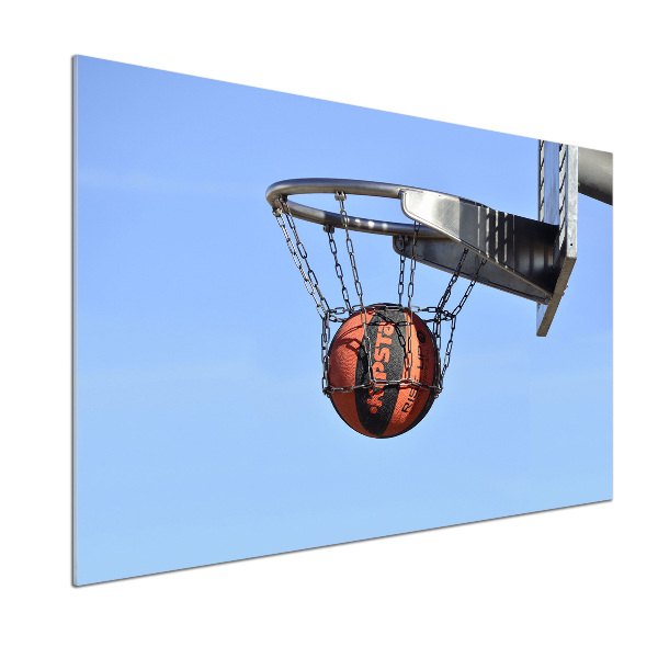 Dekorační panel sklo Basketbal