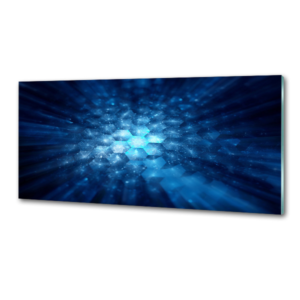 Skleněný panel do kuchynské linky Tvary