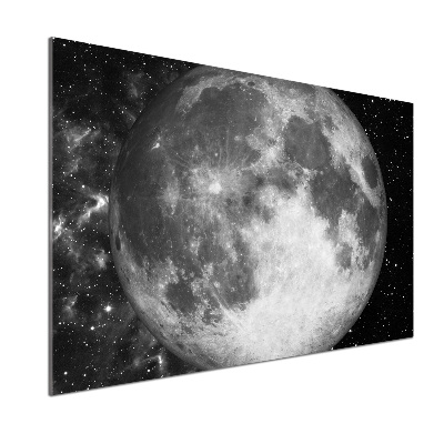 Skleněný panel do kuchyně Měsíc