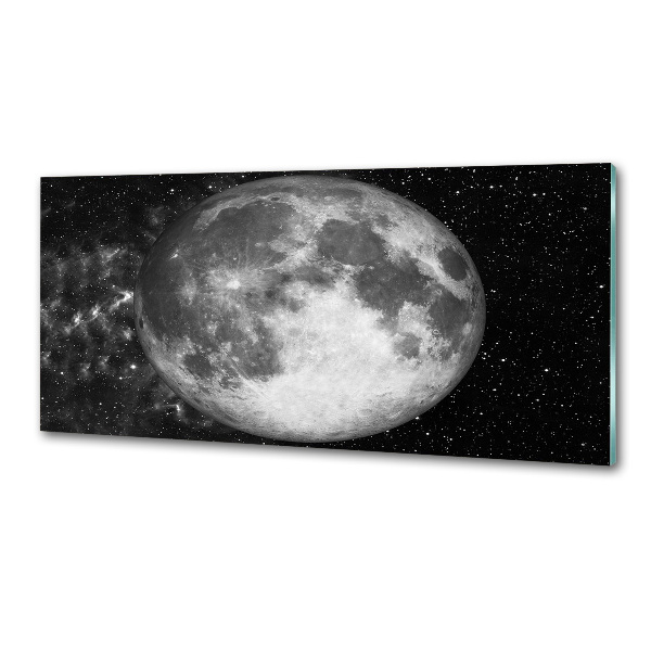 Skleněný panel do kuchyně Měsíc