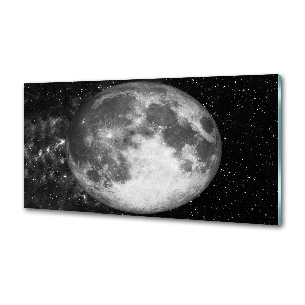 Skleněný panel do kuchyně Měsíc