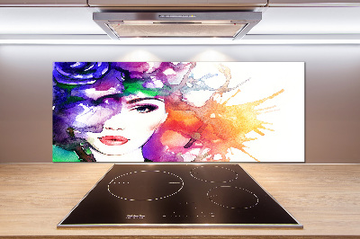 Panel do kuchyně Portrét ženy