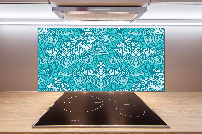 Skleněný panel do kuchynské linky Ornamenty