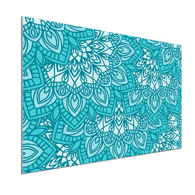 Skleněný panel do kuchynské linky Ornamenty