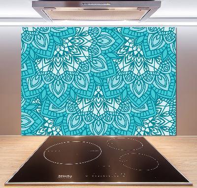Skleněný panel do kuchynské linky Ornamenty