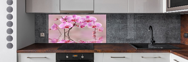 Panel do kuchyně Růžová orchidej
