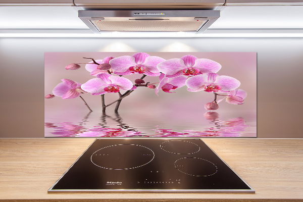 Panel do kuchyně Růžová orchidej
