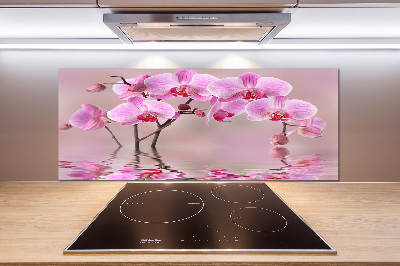Panel do kuchyně Růžová orchidej