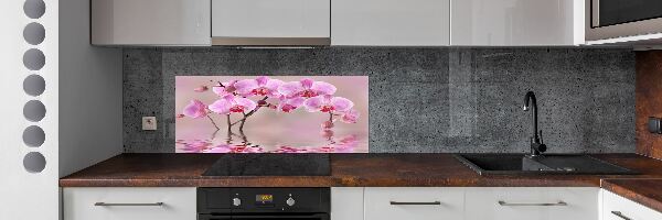 Panel do kuchyně Růžová orchidej
