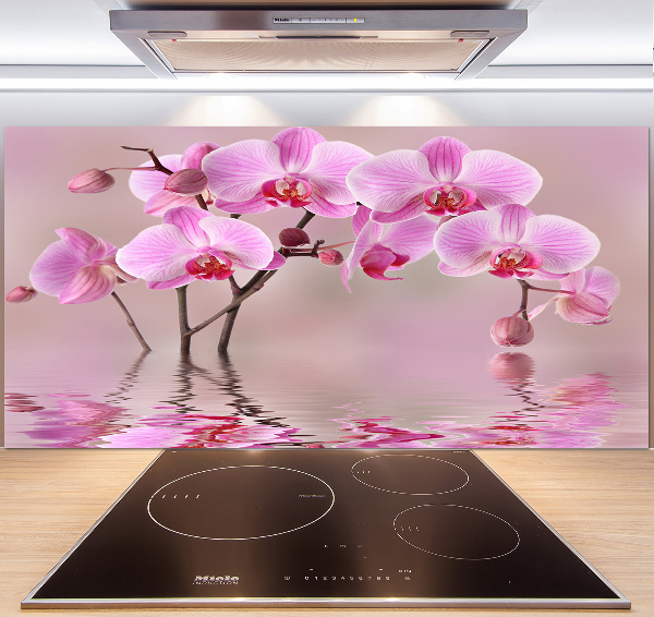 Panel do kuchyně Růžová orchidej