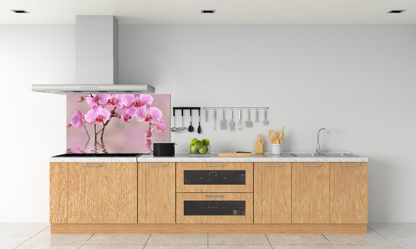 Panel do kuchyně Růžová orchidej