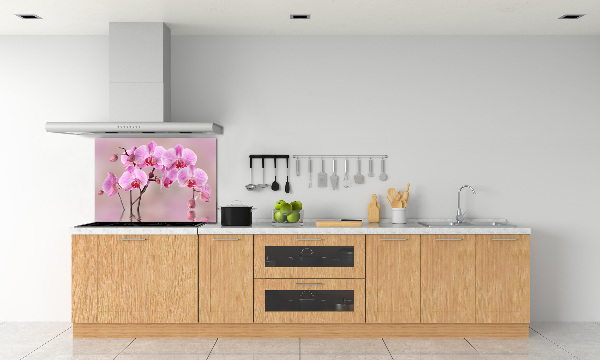 Panel do kuchyně Růžová orchidej