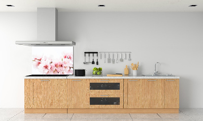 Dekorační panel sklo Květy višně