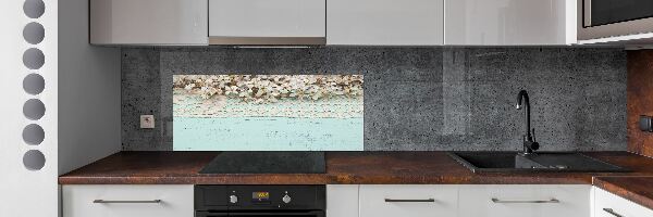 Dekorační panel sklo Květy višně