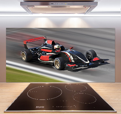 Skleněný panel do kuchynské linky Formule 1