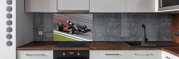 Skleněný panel do kuchynské linky Formule 1
