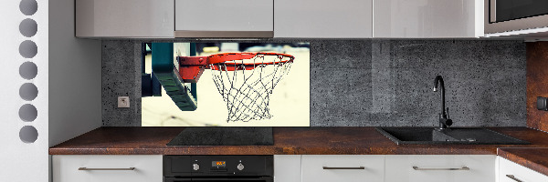 Dekorační panel sklo Basketbal