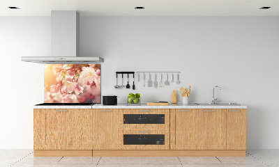 Dekorační panel sklo Květy višně
