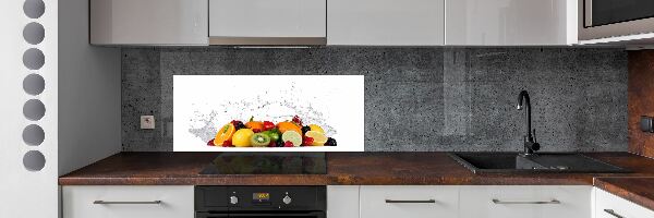 Dekorační panel sklo Ovoce a voda