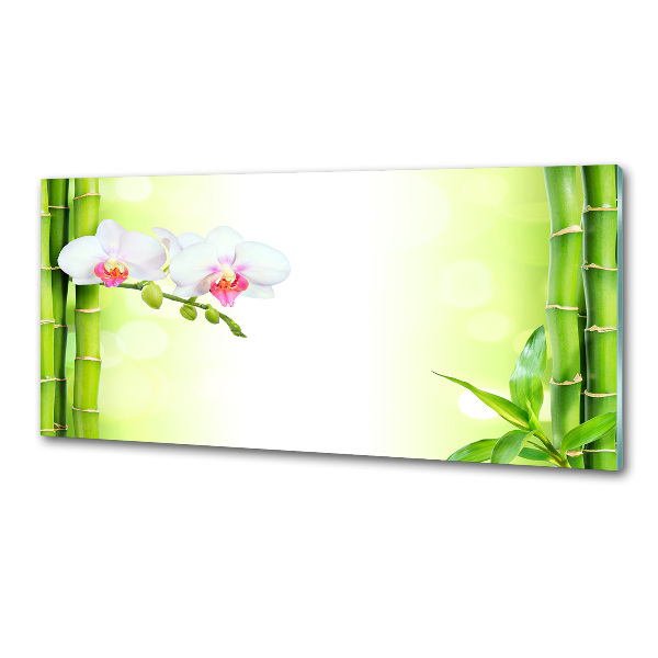 Panel do kuchyně Orchidej a bambus