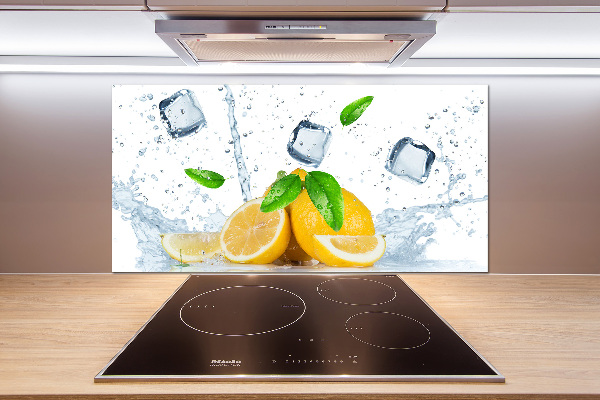 Panel do kuchyně Citrony s ledem