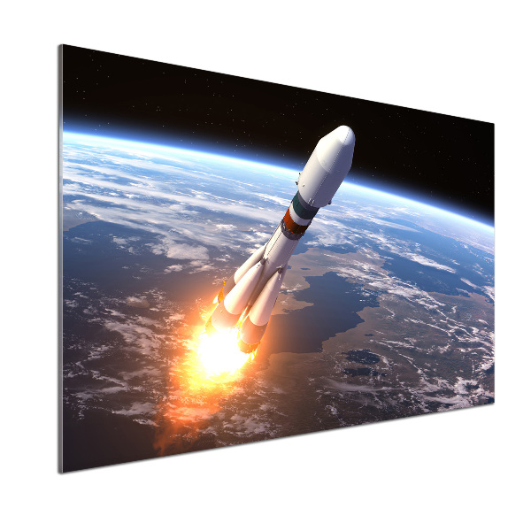 Panel do kuchyně Kosmická raketa