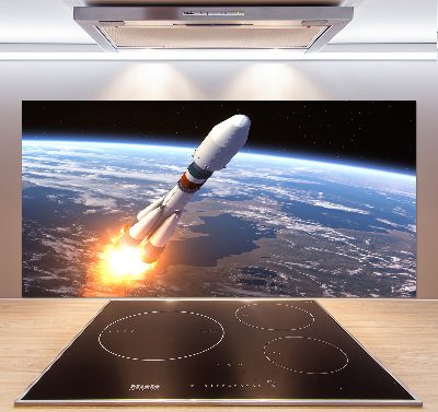 Panel do kuchyně Kosmická raketa